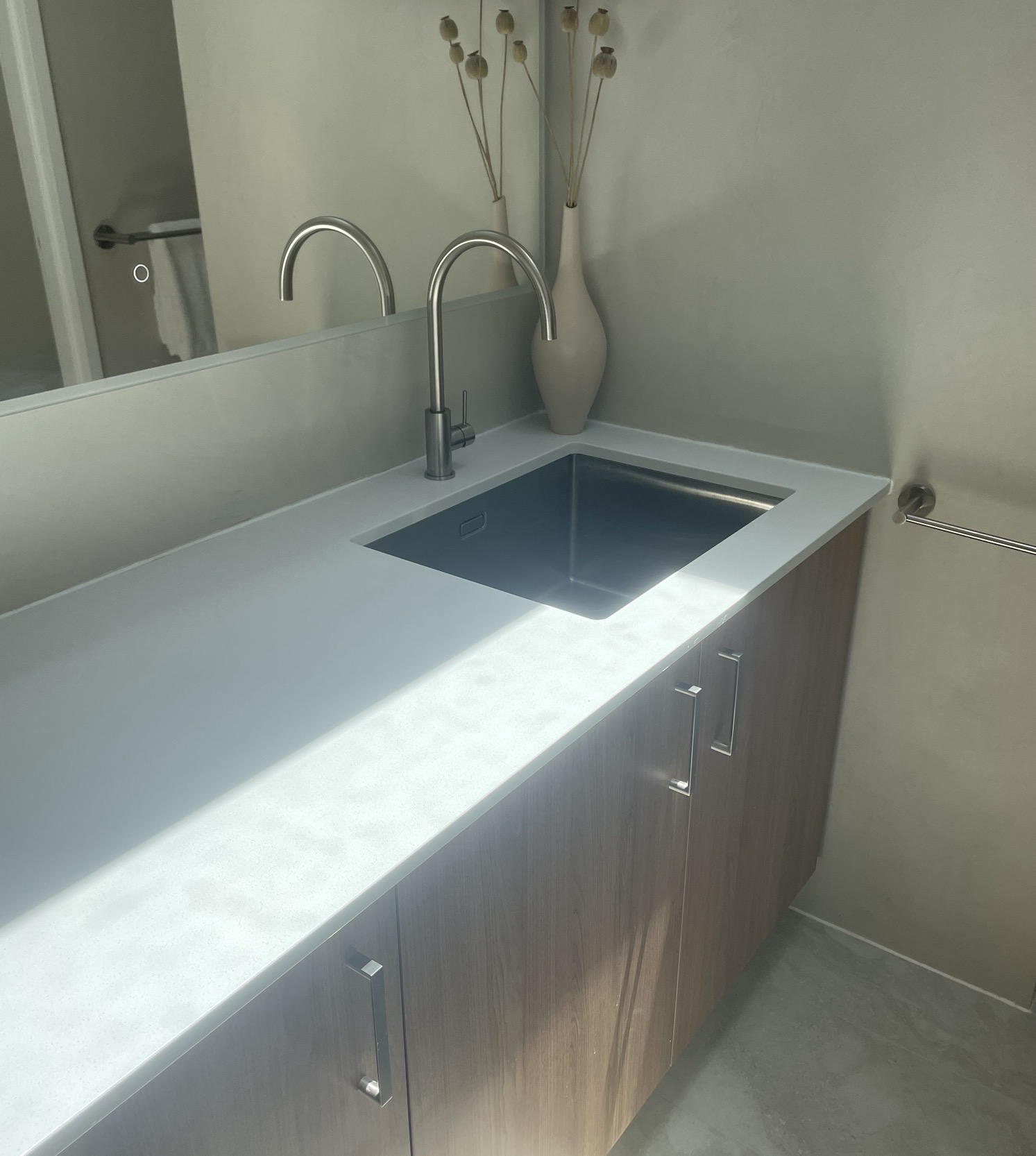 Steel Sink Vanity